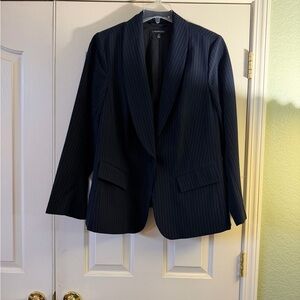 Lovely. Lane Bryant Navy Pinstripe Blazer.  Make me an offer, taken seriously!